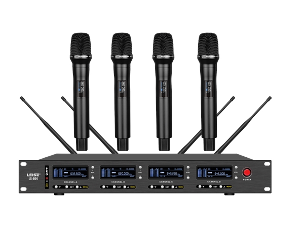 LS-604 Four Channel True Diversity Wireless Microphone